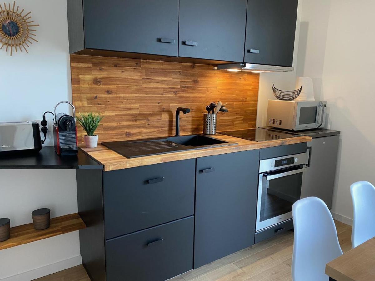 Chaleureux Appartement Aux Allures Nordiques 아르카숑 외부 사진