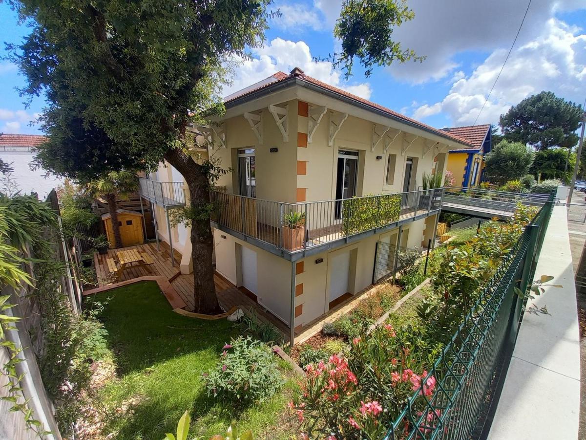 Chaleureux Appartement Aux Allures Nordiques 아르카숑 외부 사진